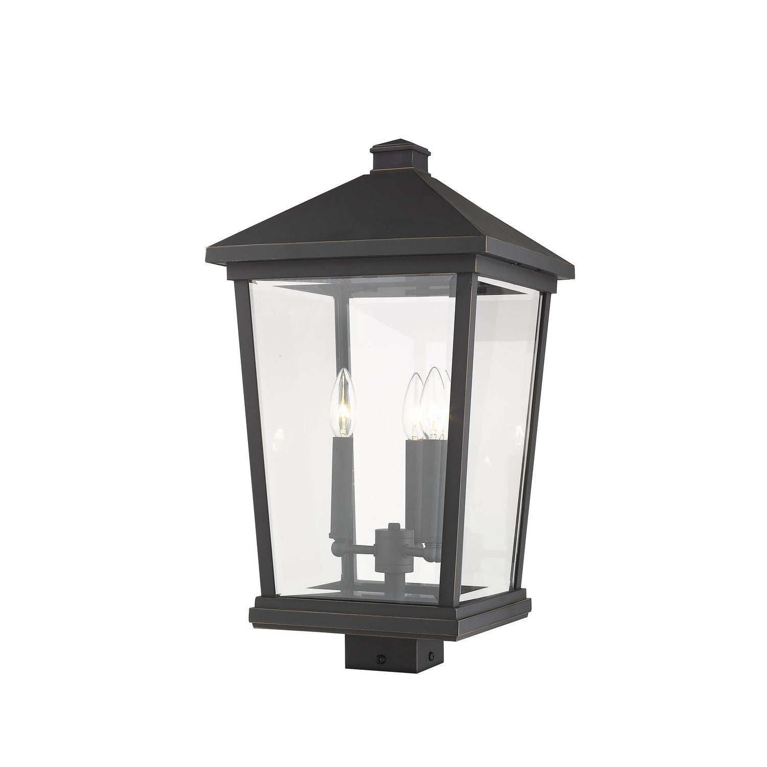 Z-Lite - 568PHXLS-ORB - Three Light Outdoor Post Mount Fixture - Beacon - Oil Rubbed Bronze