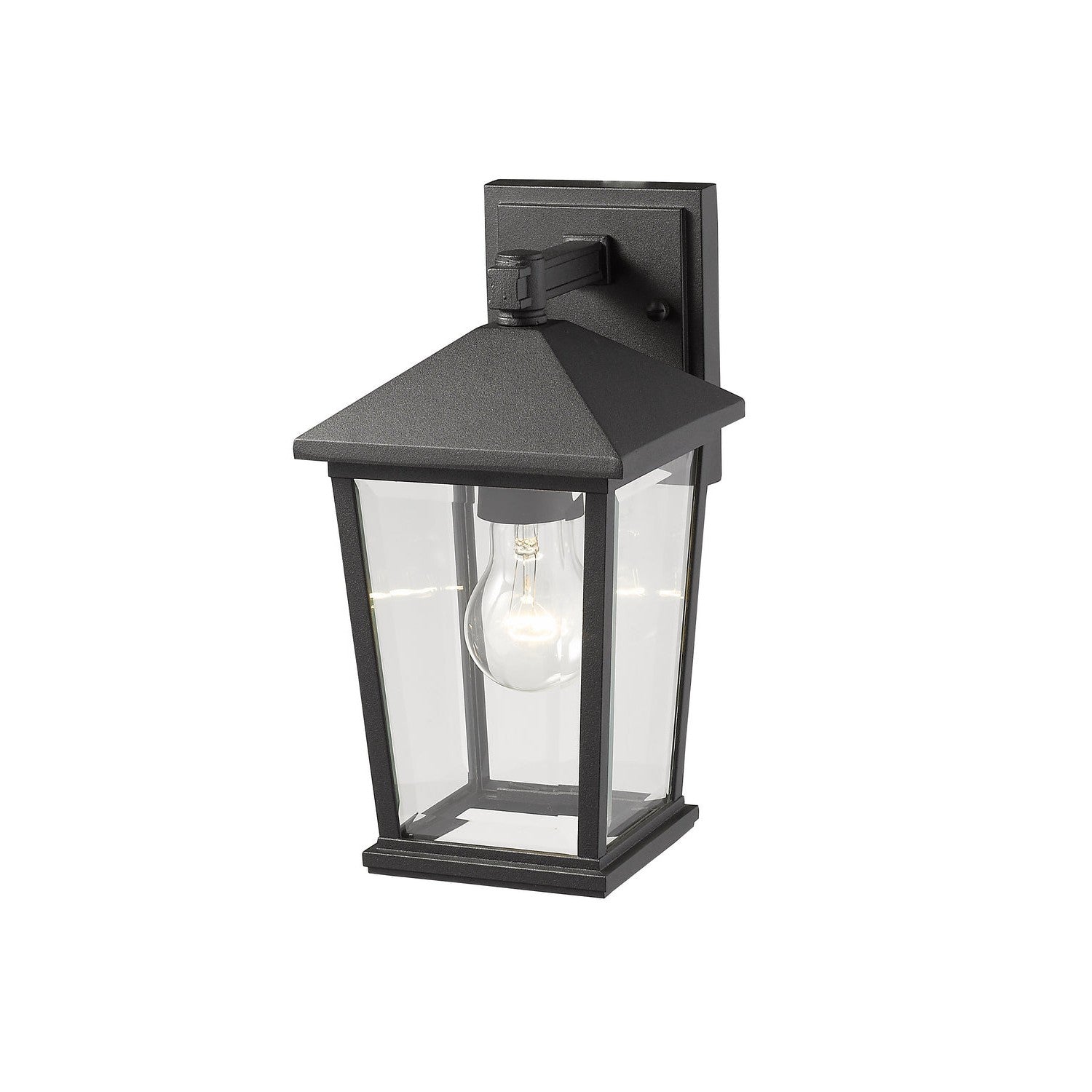 Z-Lite - 568S-BK - One Light Outdoor Wall Light - Beacon - Black