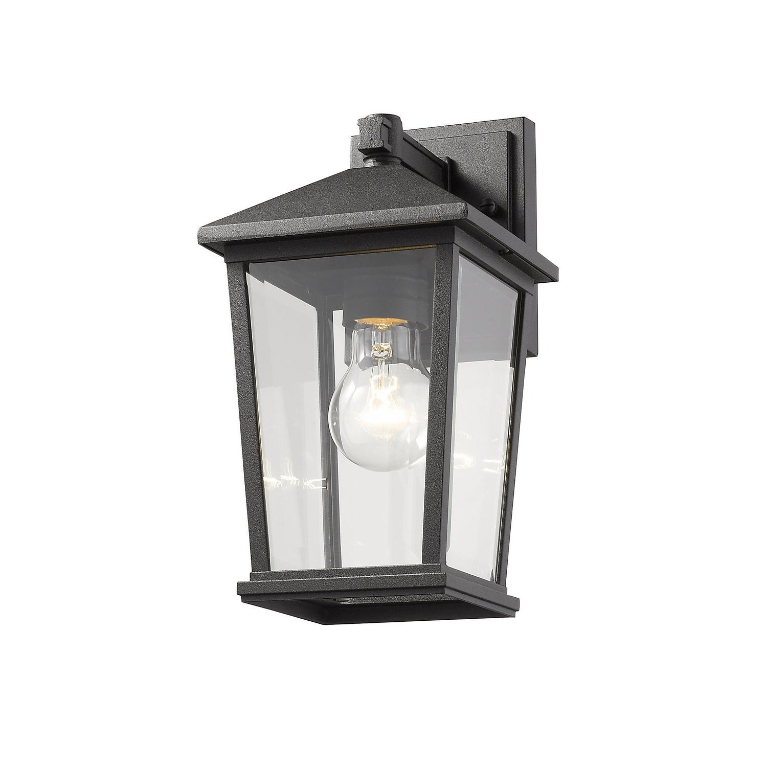 Z-Lite - 568S-BK - One Light Outdoor Wall Light - Beacon - Black