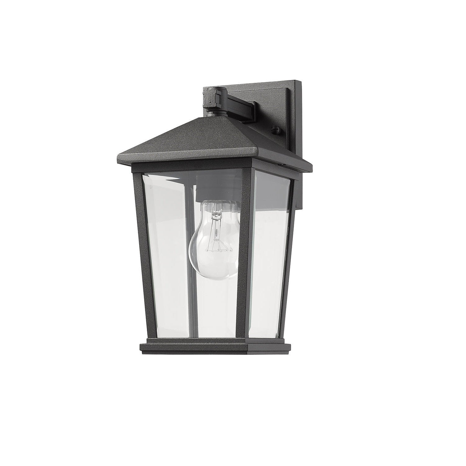 Z-Lite - 568S-BK - One Light Outdoor Wall Light - Beacon - Black