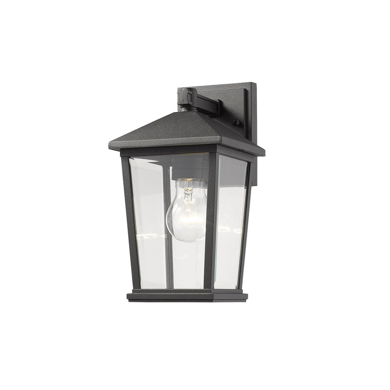 Z-Lite - 568S-BK - One Light Outdoor Wall Light - Beacon - Black