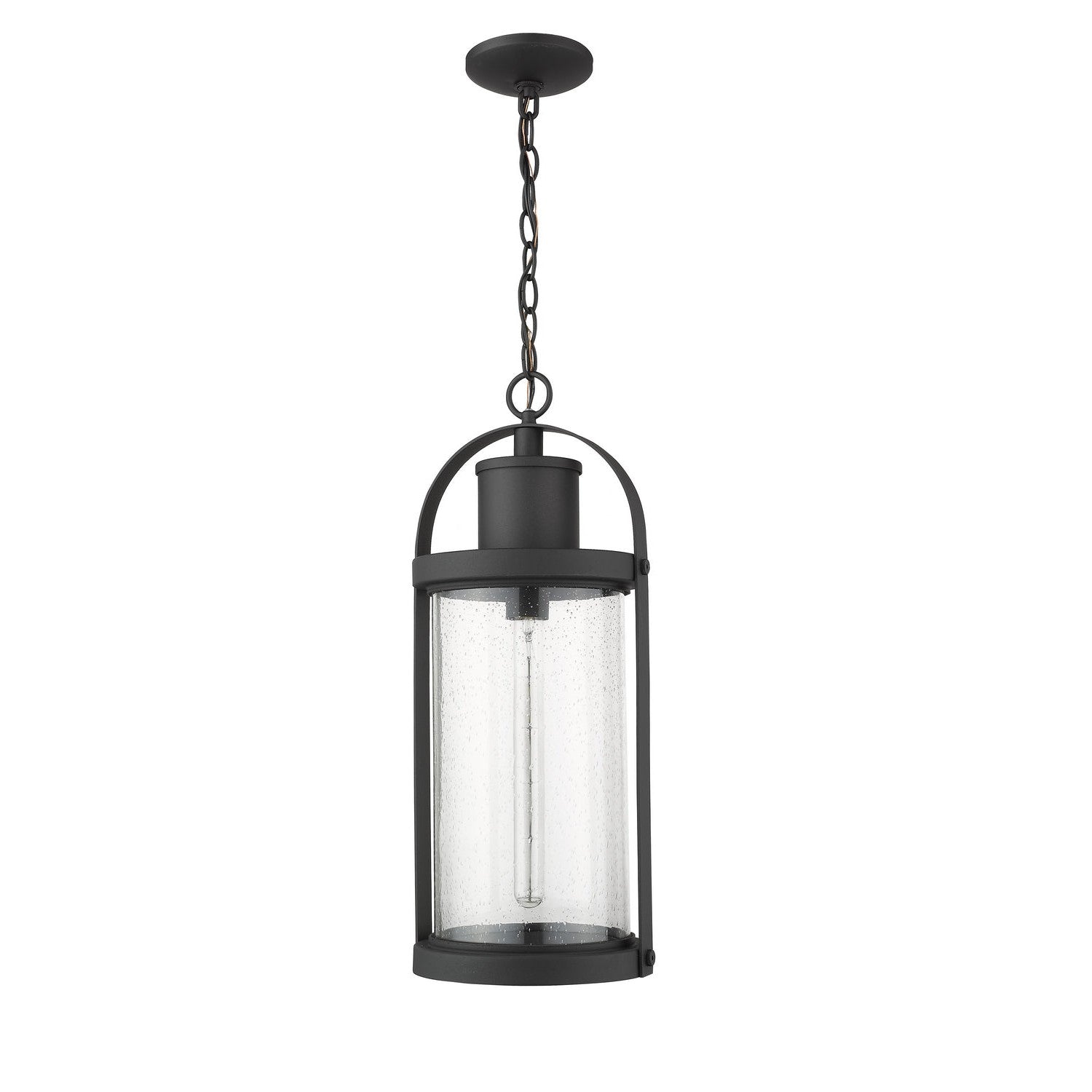 Z-Lite - 569CHB-BK - One Light Outdoor Chain Mount Ceiling Fixture - Roundhouse - Black