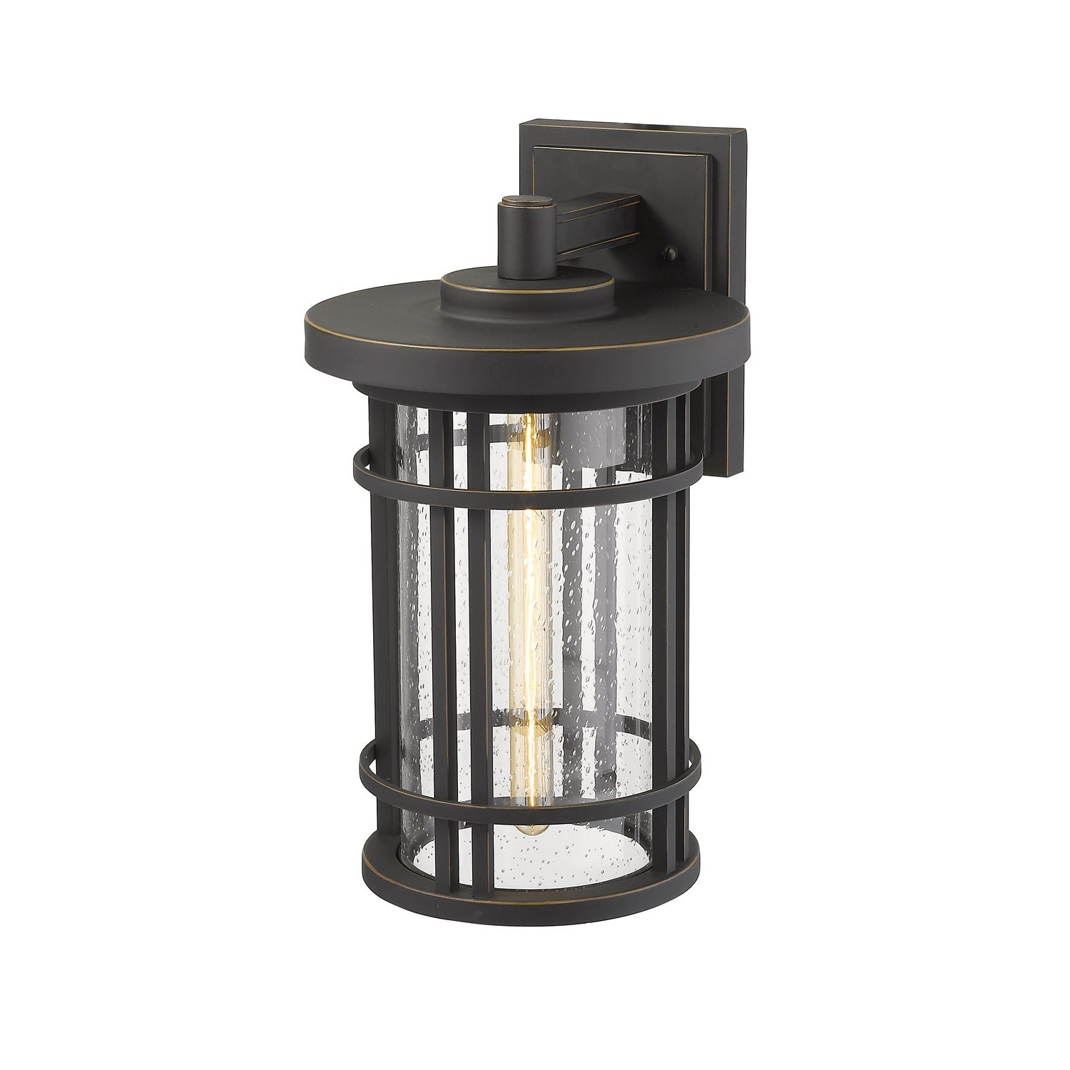 Z-Lite - 570B-ORB - One Light Outdoor Wall Light - Jordan - Oil Rubbed Bronze