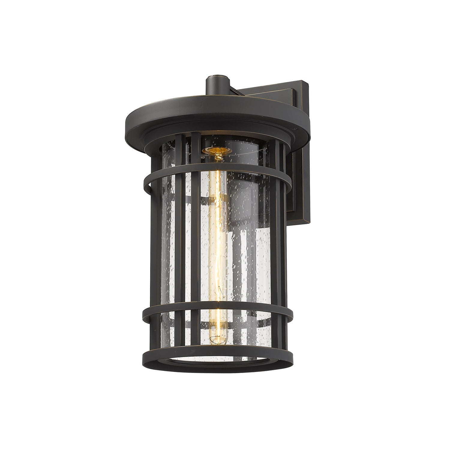 Z-Lite - 570B-ORB - One Light Outdoor Wall Light - Jordan - Oil Rubbed Bronze