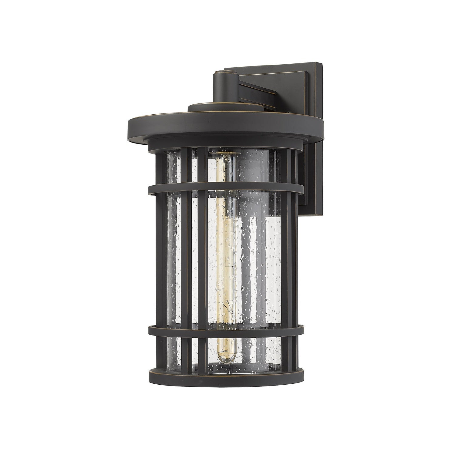 Z-Lite - 570B-ORB - One Light Outdoor Wall Light - Jordan - Oil Rubbed Bronze