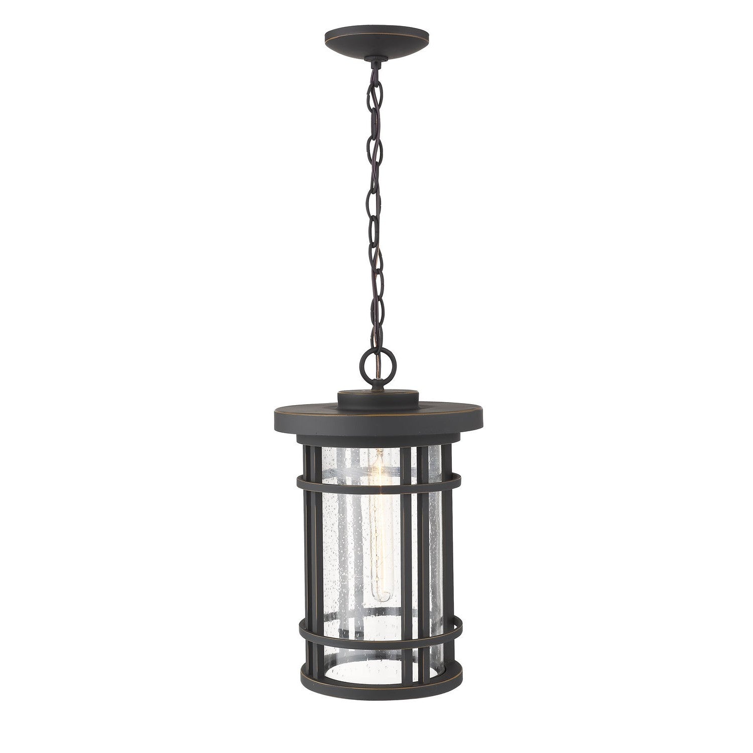 Z-Lite - 570CHB-ORB - One Light Outdoor Chain Mount Ceiling Fixture - Jordan - Oil Rubbed Bronze