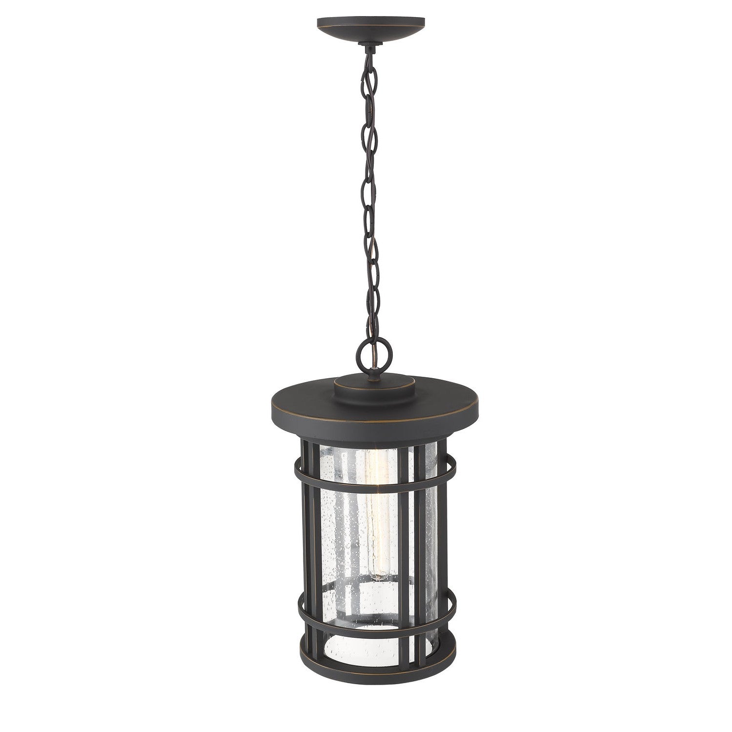 Z-Lite - 570CHB-ORB - One Light Outdoor Chain Mount Ceiling Fixture - Jordan - Oil Rubbed Bronze