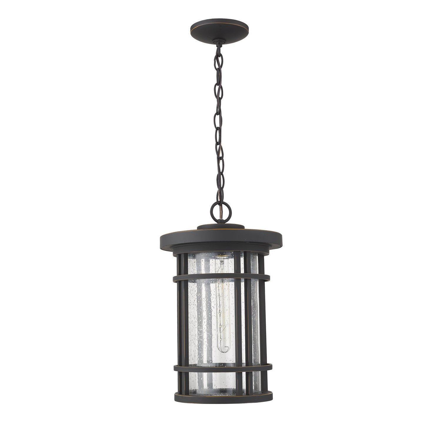 Z-Lite - 570CHB-ORB - One Light Outdoor Chain Mount Ceiling Fixture - Jordan - Oil Rubbed Bronze