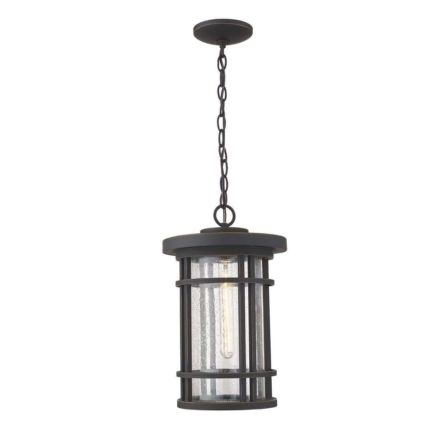 Z-Lite - 570CHB-ORB - One Light Outdoor Chain Mount Ceiling Fixture - Jordan - Oil Rubbed Bronze