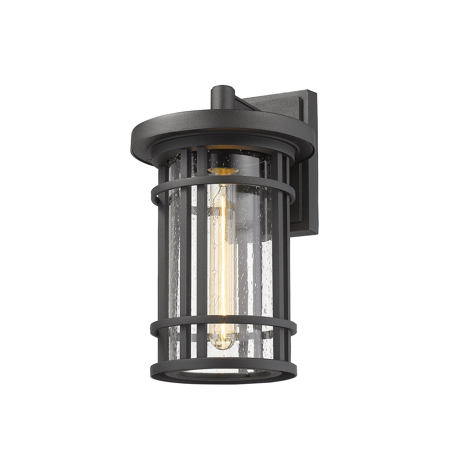 Z-Lite - 570M-BK - One Light Outdoor Wall Light - Jordan - Black