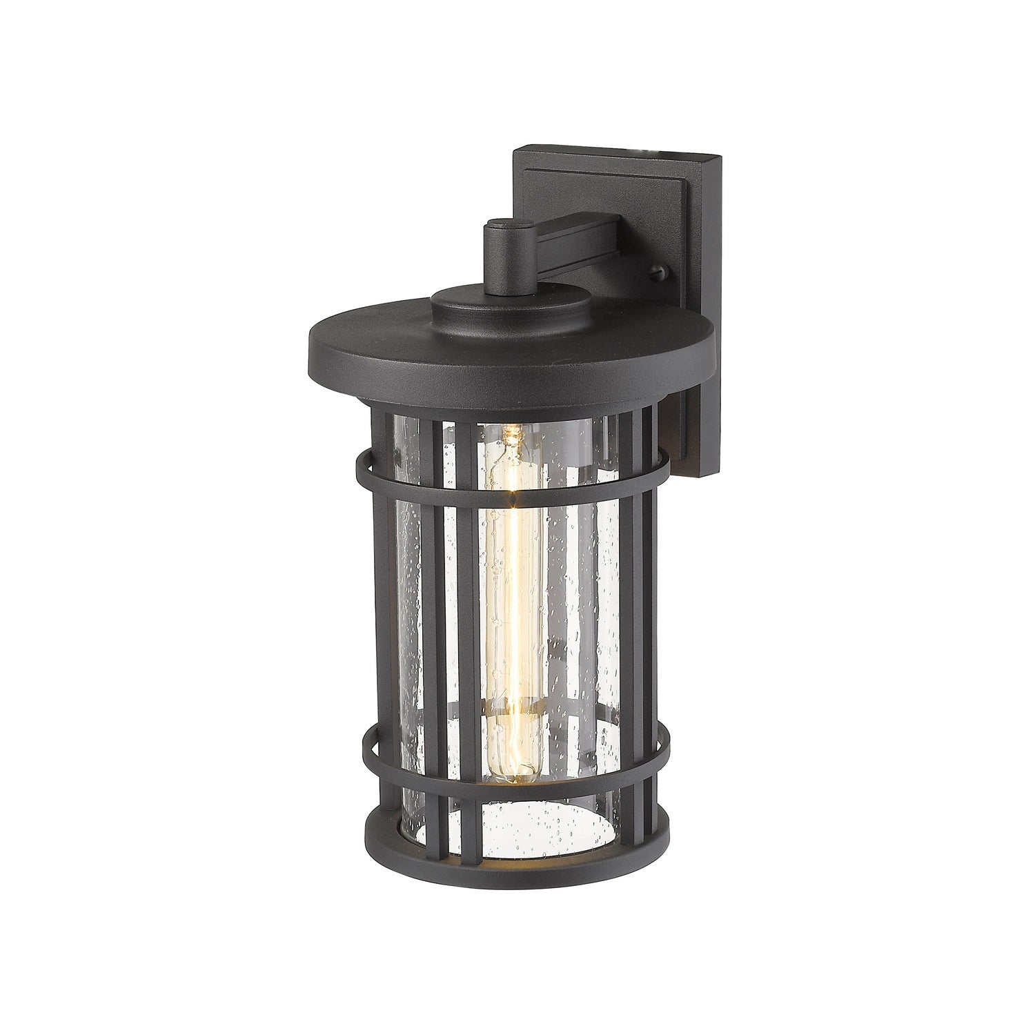 Z-Lite - 570M-BK - One Light Outdoor Wall Light - Jordan - Black