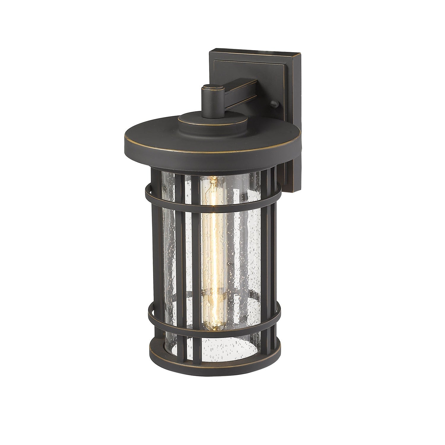 Z-Lite - 570M-ORB - One Light Outdoor Wall Light - Jordan - Oil Rubbed Bronze