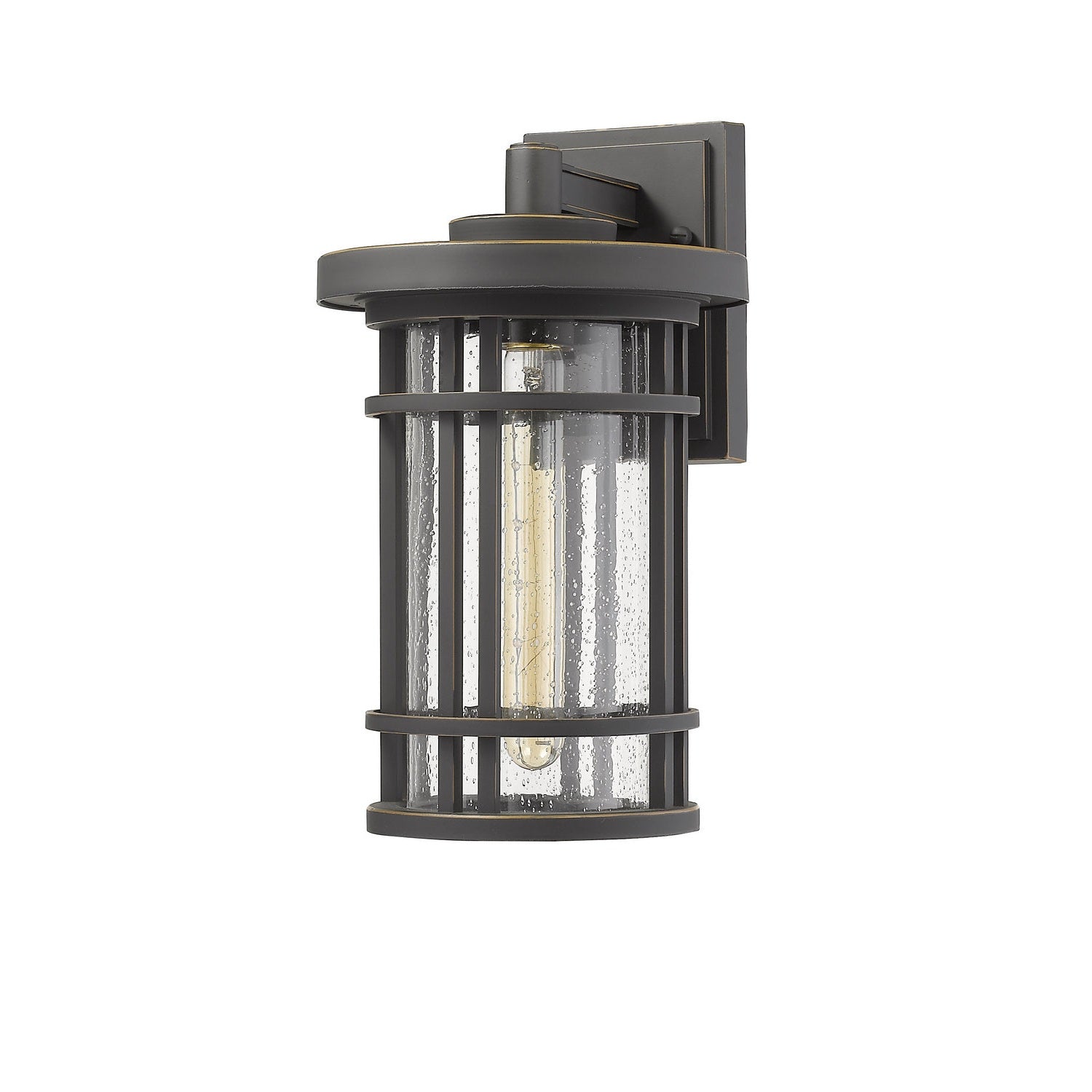 Z-Lite - 570M-ORB - One Light Outdoor Wall Light - Jordan - Oil Rubbed Bronze