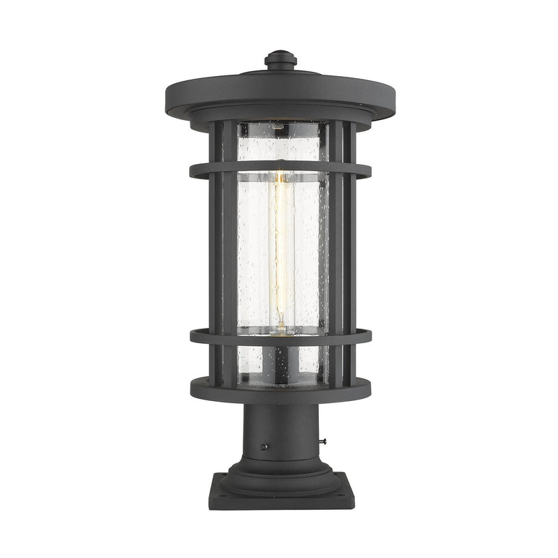 Z-Lite - 570PHB-533PM-BK - One Light Outdoor Pier Mounted Fixture - Jordan - Black