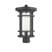 Z-Lite - 570PHB-BK - One Light Outdoor Post Mount Fixture - Jordan - Black