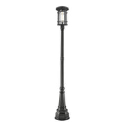Z-Lite - 570PHXL-564P-BK - One Light Outdoor Post Mounted Fixture - Jordan - Black