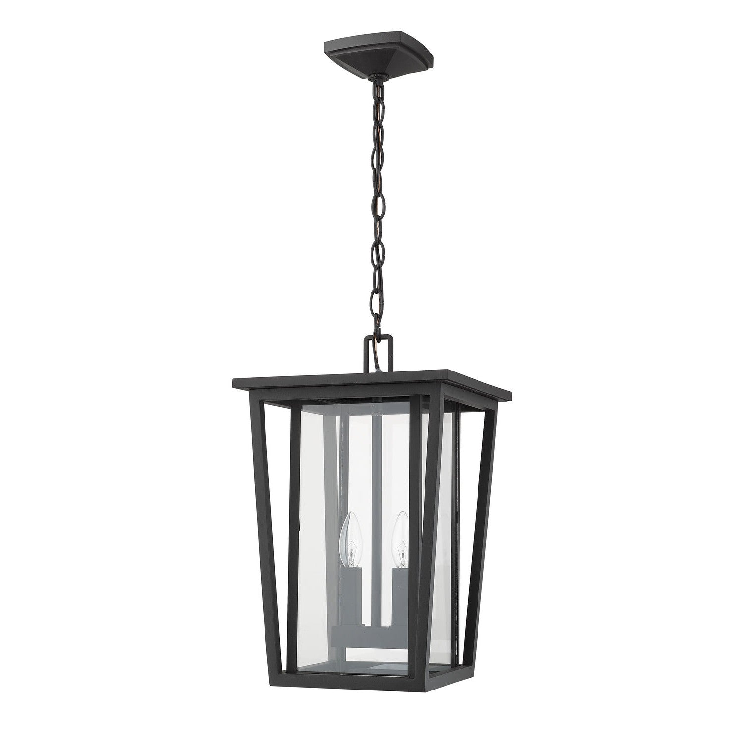 Z-Lite - 571CHB-BK - Two Light Outdoor Chain Mount Ceiling Fixture - Seoul - Black