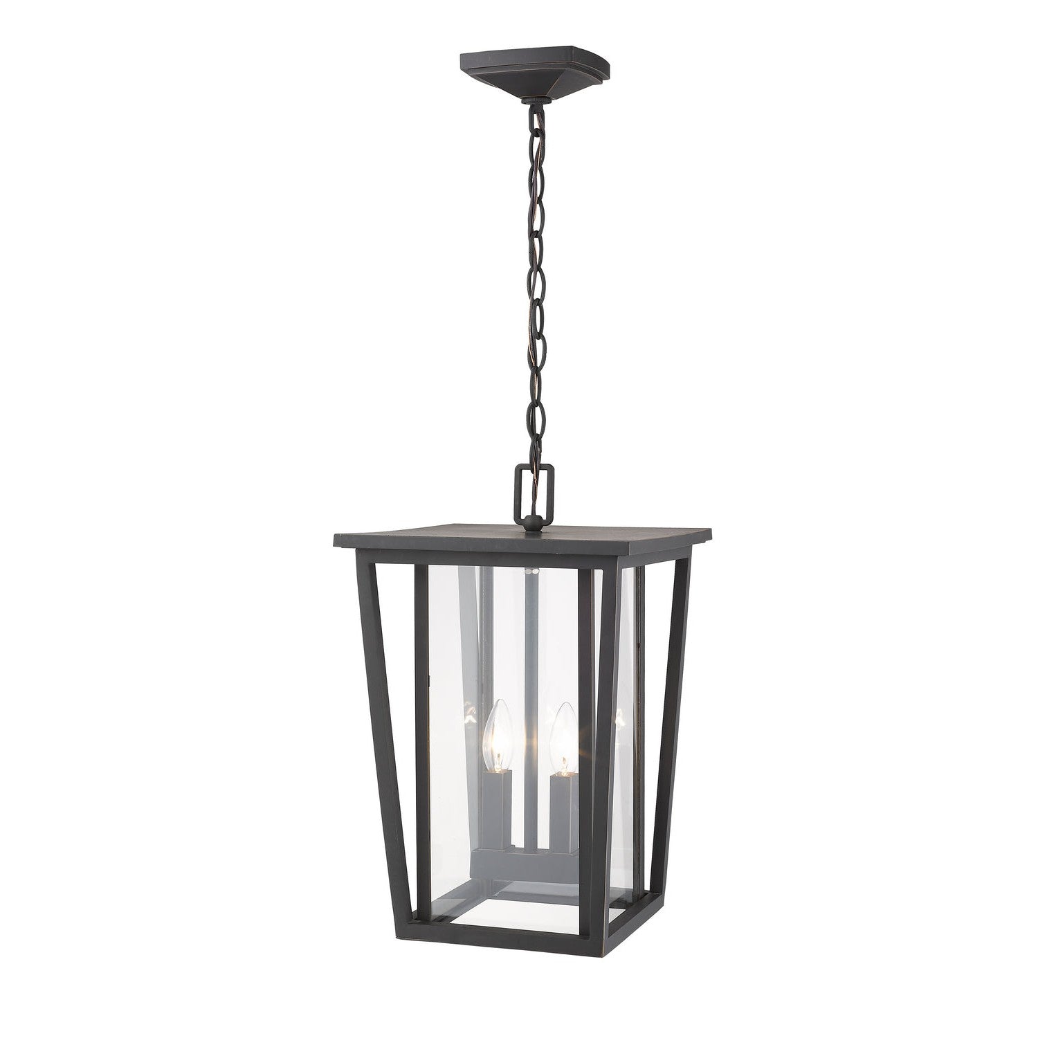 Z-Lite - 571CHB-ORB - Two Light Outdoor Chain Mount Ceiling Fixture - Seoul - Oil Rubbed Bronze