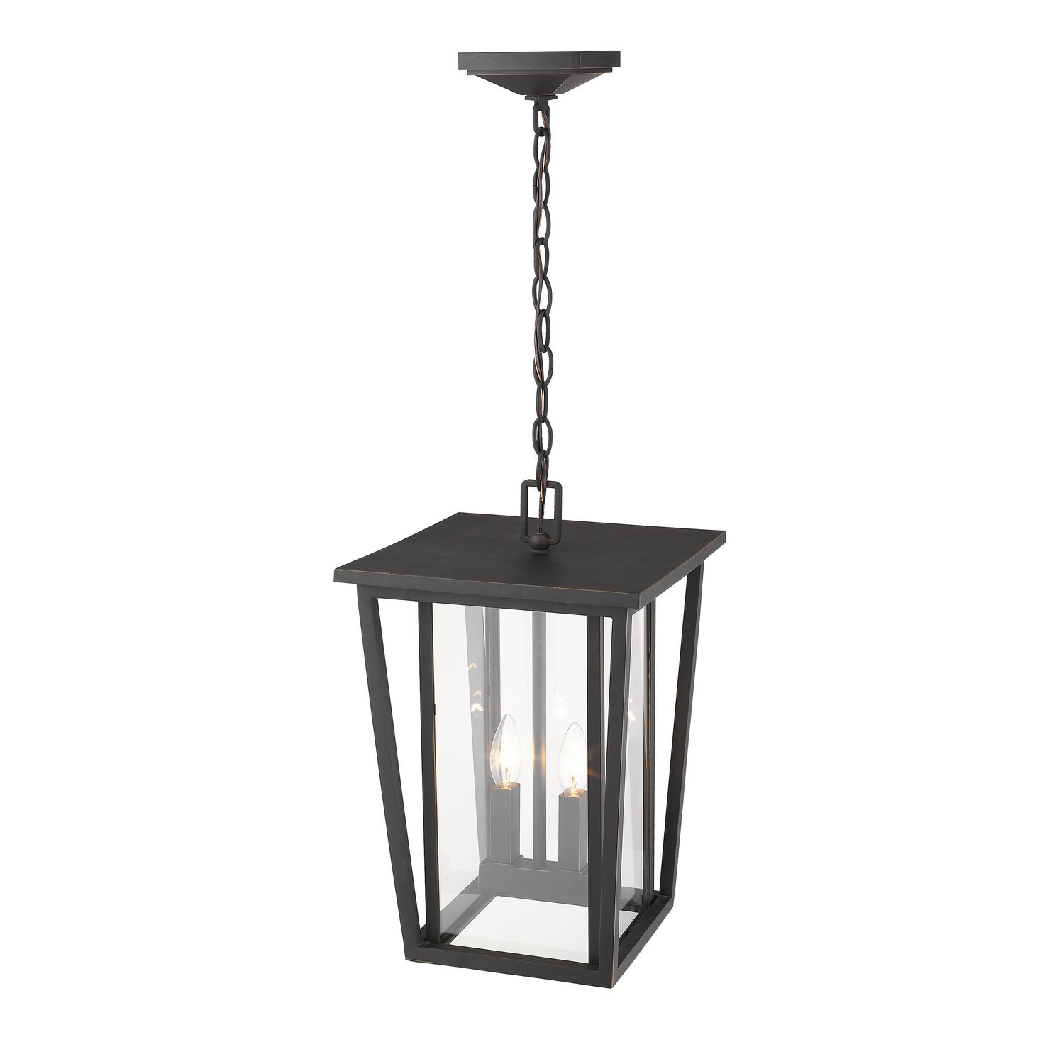 Z-Lite - 571CHB-ORB - Two Light Outdoor Chain Mount Ceiling Fixture - Seoul - Oil Rubbed Bronze