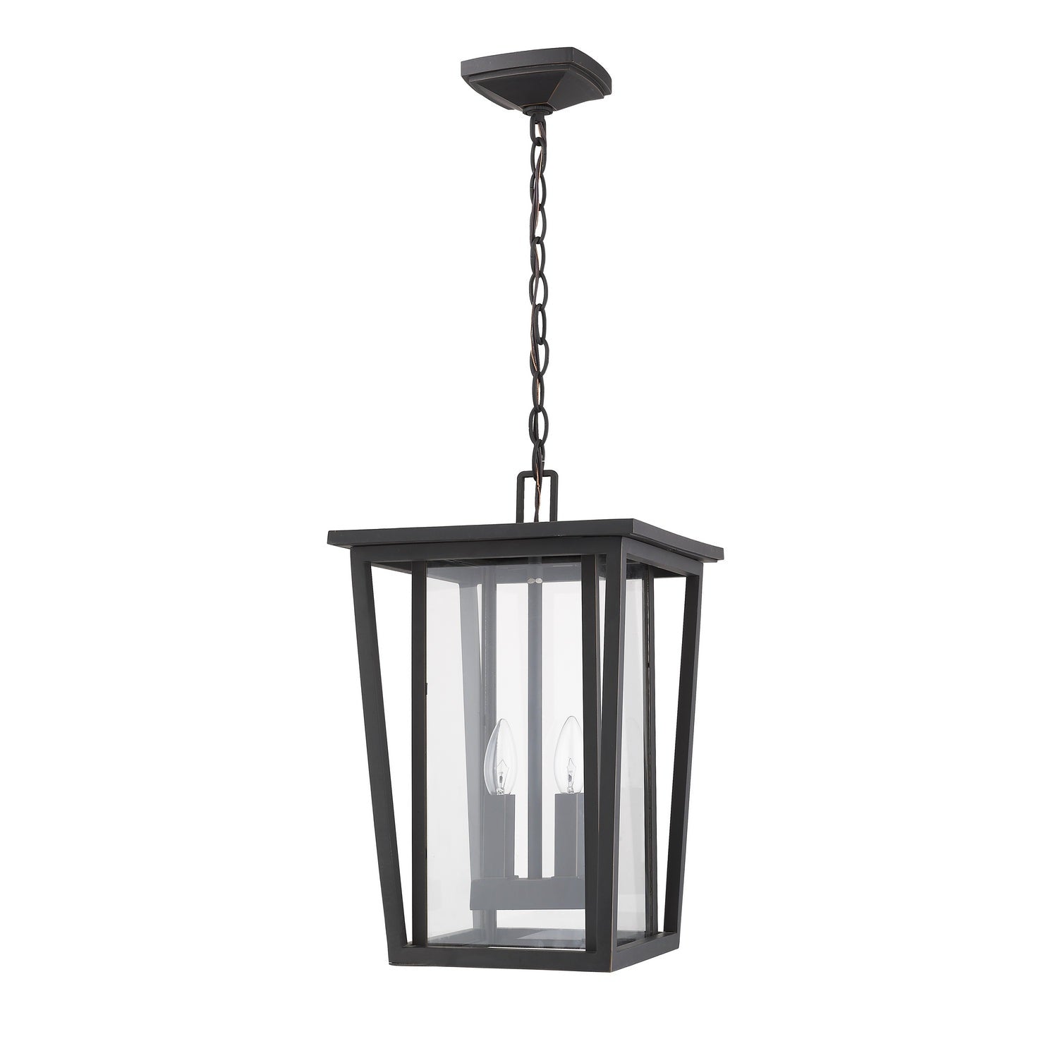 Z-Lite - 571CHB-ORB - Two Light Outdoor Chain Mount Ceiling Fixture - Seoul - Oil Rubbed Bronze