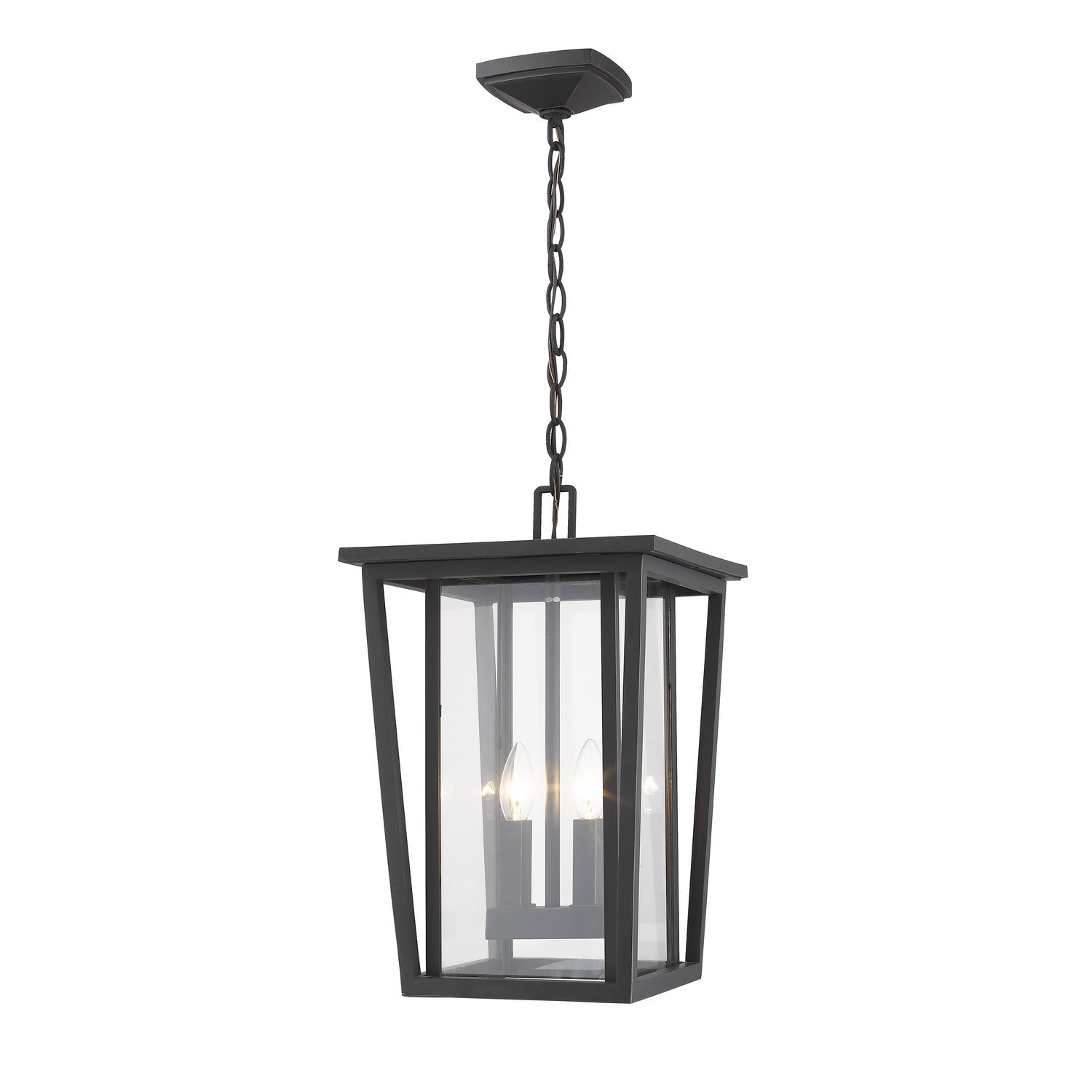 Z-Lite - 571CHB-ORB - Two Light Outdoor Chain Mount Ceiling Fixture - Seoul - Oil Rubbed Bronze