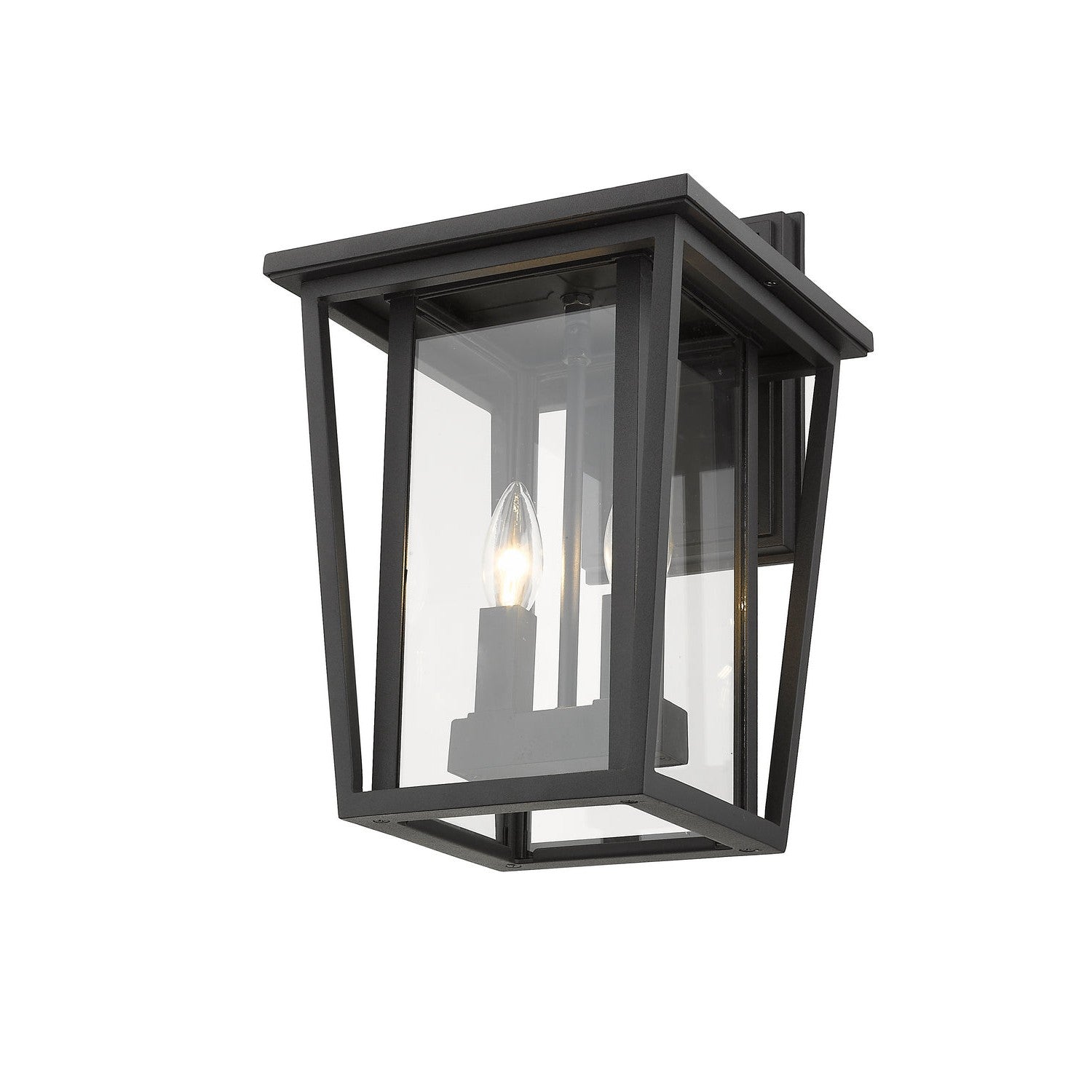 Z-Lite - 571M-BK - Two Light Outdoor Wall Sconce - Seoul - Black