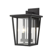 Z-Lite - 571M-BK - Two Light Outdoor Wall Sconce - Seoul - Black