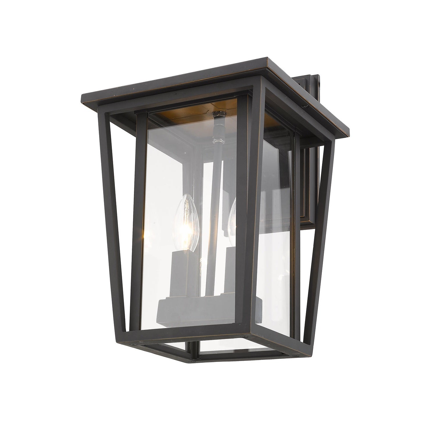 Z-Lite - 571M-ORB - Two Light Outdoor Wall Sconce - Seoul - Oil Rubbed Bronze