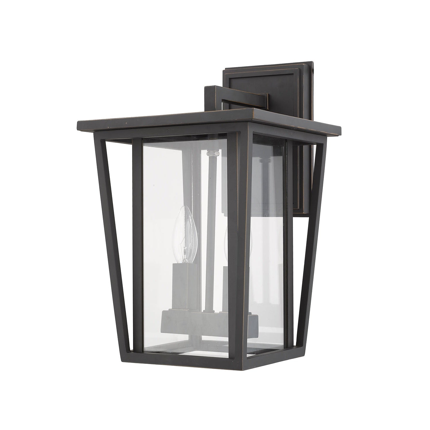 Z-Lite - 571M-ORB - Two Light Outdoor Wall Sconce - Seoul - Oil Rubbed Bronze
