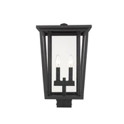 Z-Lite - 571PHBS-BK - Two Light Outdoor Post Mount Fixture - Seoul - Black
