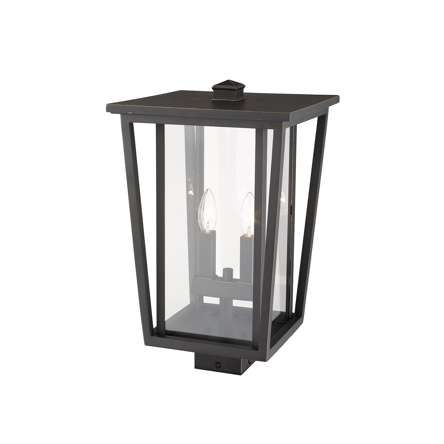 Z-Lite - 571PHBS-ORB - Two Light Outdoor Post Mount Fixture - Seoul - Oil Rubbed Bronze