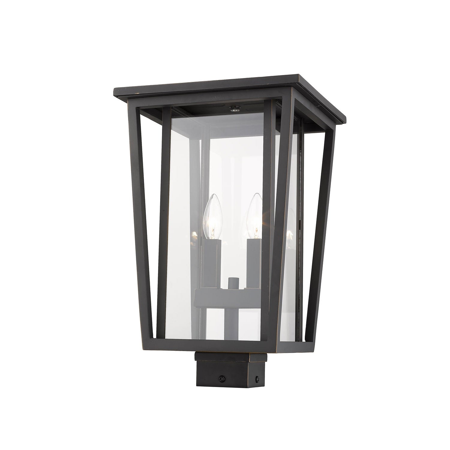 Z-Lite - 571PHBS-ORB - Two Light Outdoor Post Mount Fixture - Seoul - Oil Rubbed Bronze
