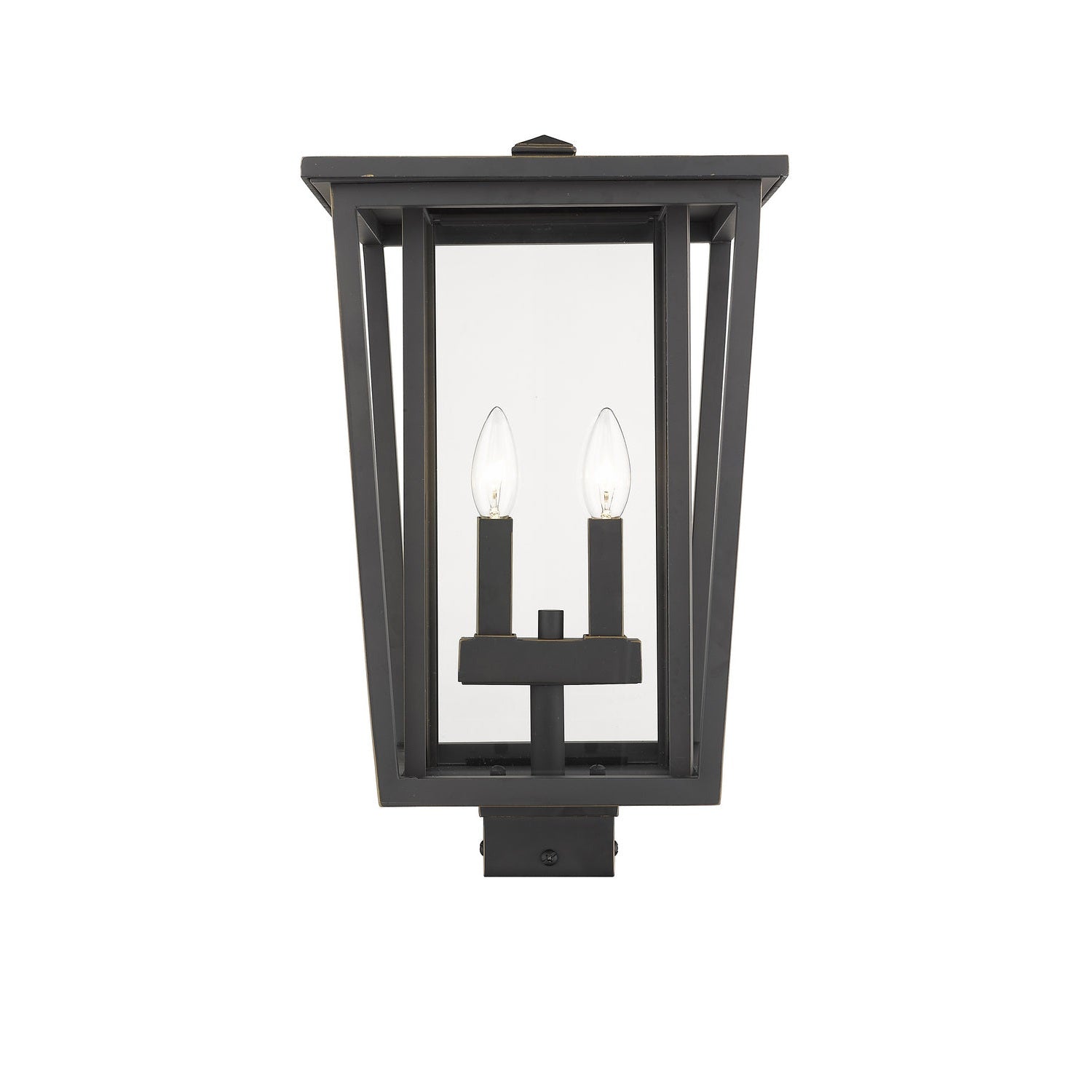 Z-Lite - 571PHBS-ORB - Two Light Outdoor Post Mount Fixture - Seoul - Oil Rubbed Bronze