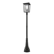 Z-Lite - 571PHXLR-564P-BK - Three Light Outdoor Post Mounted Fixture - Seoul - Black
