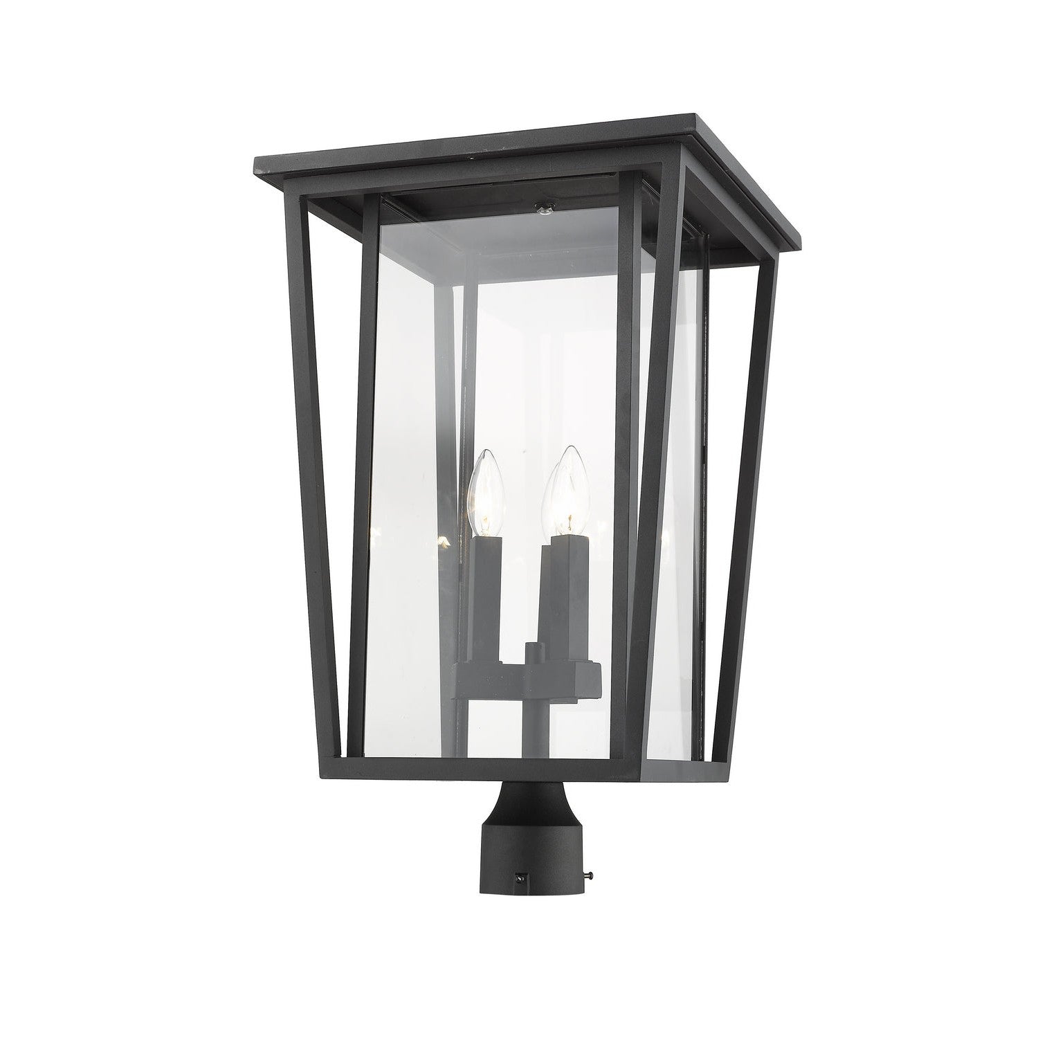 Z-Lite - 571PHXLR-BK - Three Light Outdoor Post Mount Fixture - Seoul - Black