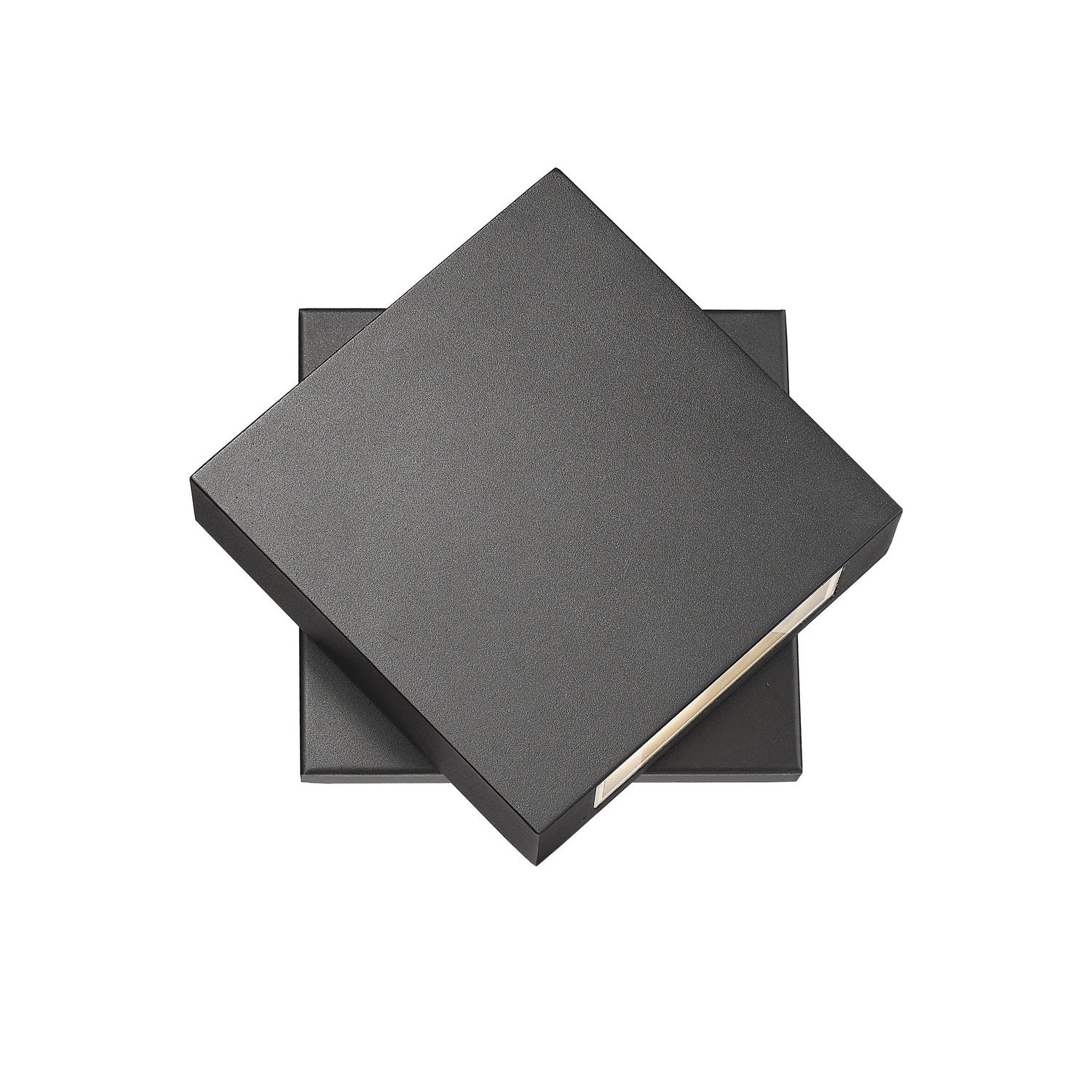 Z-Lite - 573S-BK-LED - LED Outdoor Wall Mount - Quadrate - Black