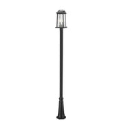 Z-Lite - 574PHMR-519P-BK - Two Light Outdoor Post Mounted Fixture - Millworks - Black