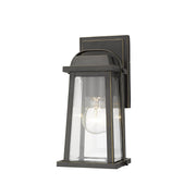 Z-Lite - 574S-ORB - One Light Outdoor Wall Light - Millworks - Oil Rubbed Bronze