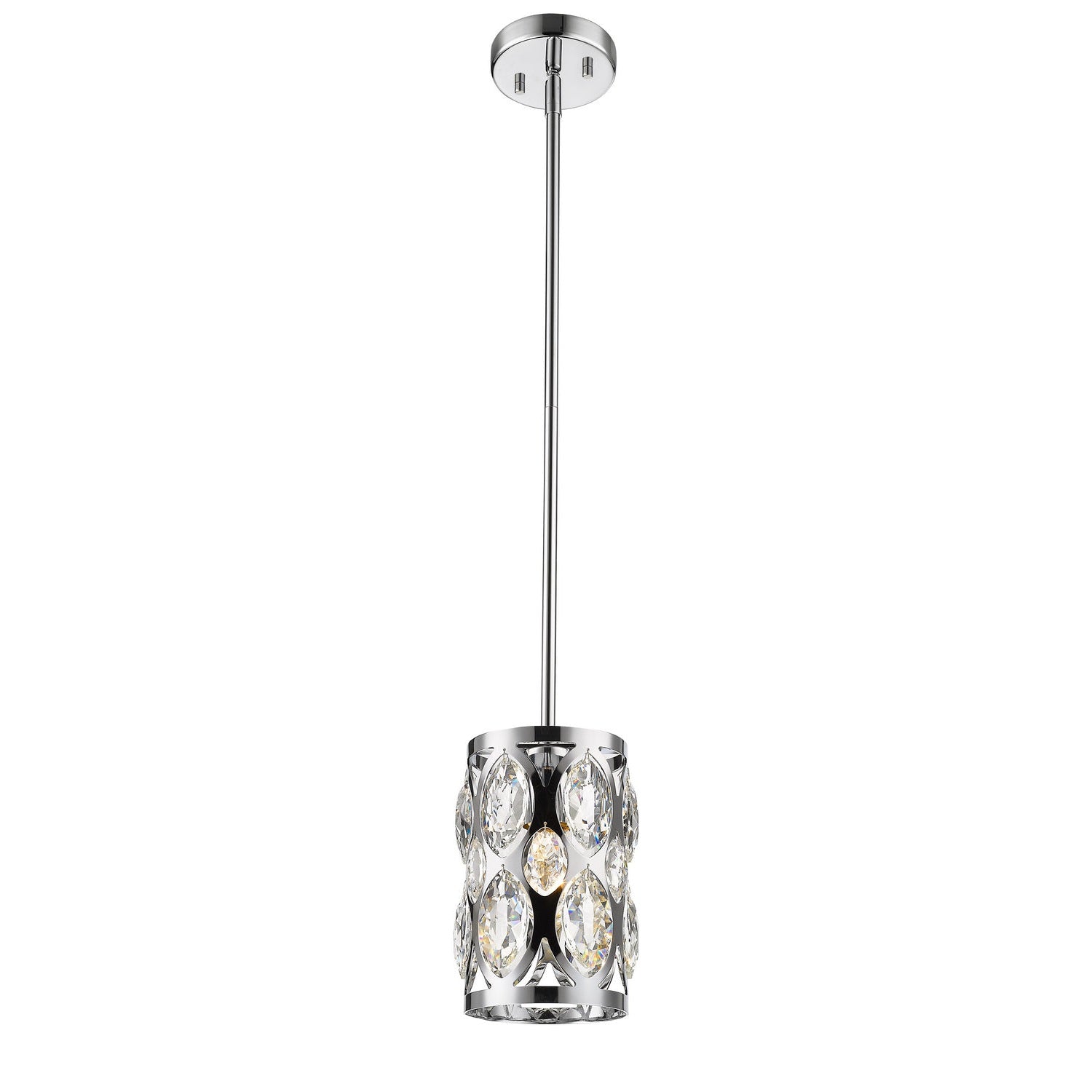 Z-Lite - 6010MP-CH - One Light Pendant - Dealey - Chrome