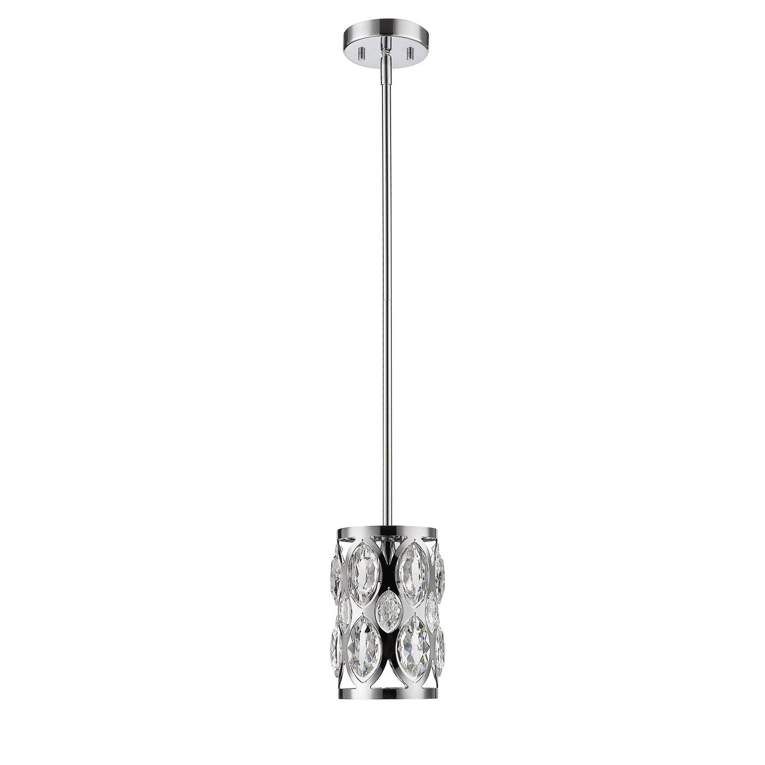 Z-Lite - 6010MP-CH - One Light Pendant - Dealey - Chrome