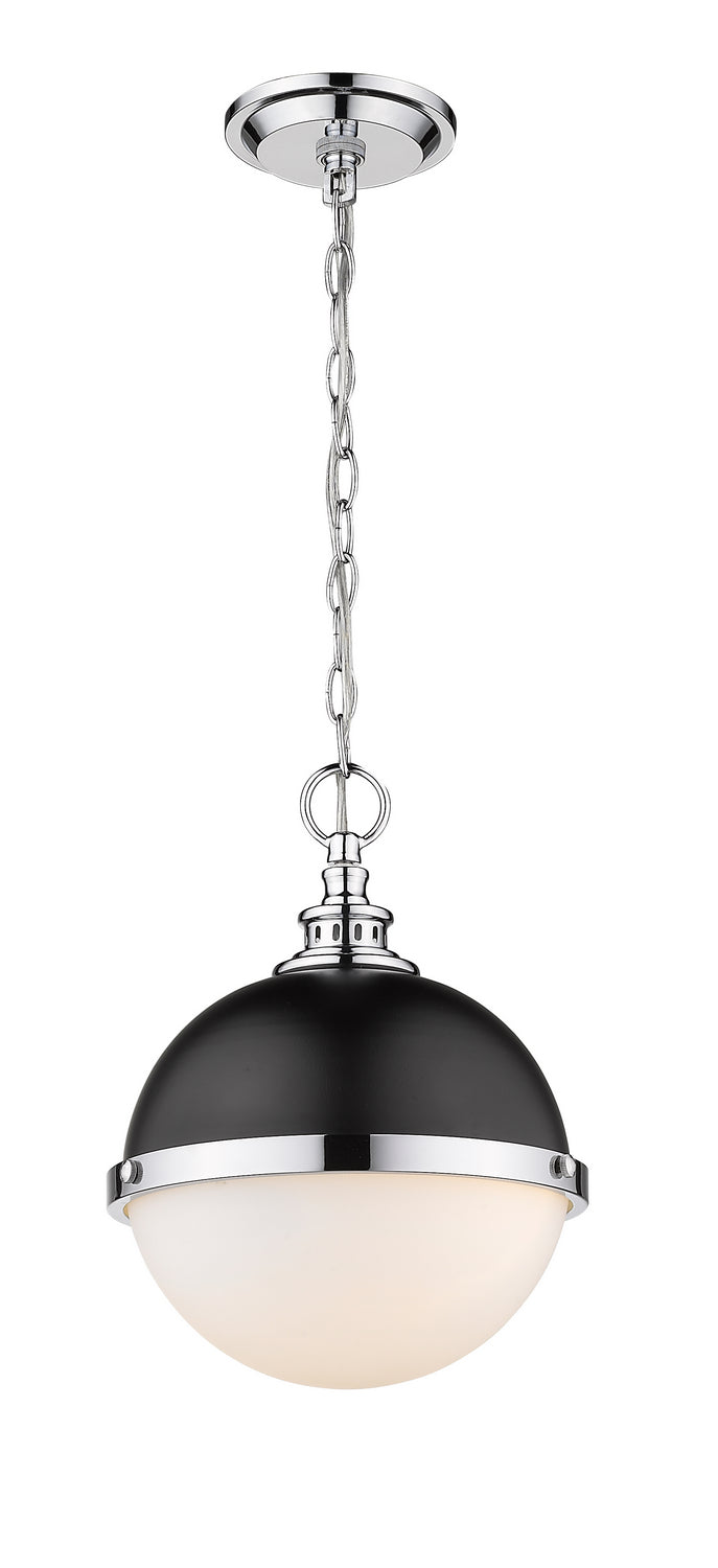 Z-Lite - 619MP-MB-CH - Two Light Pendant - Peyton - Matte Black + Chrome