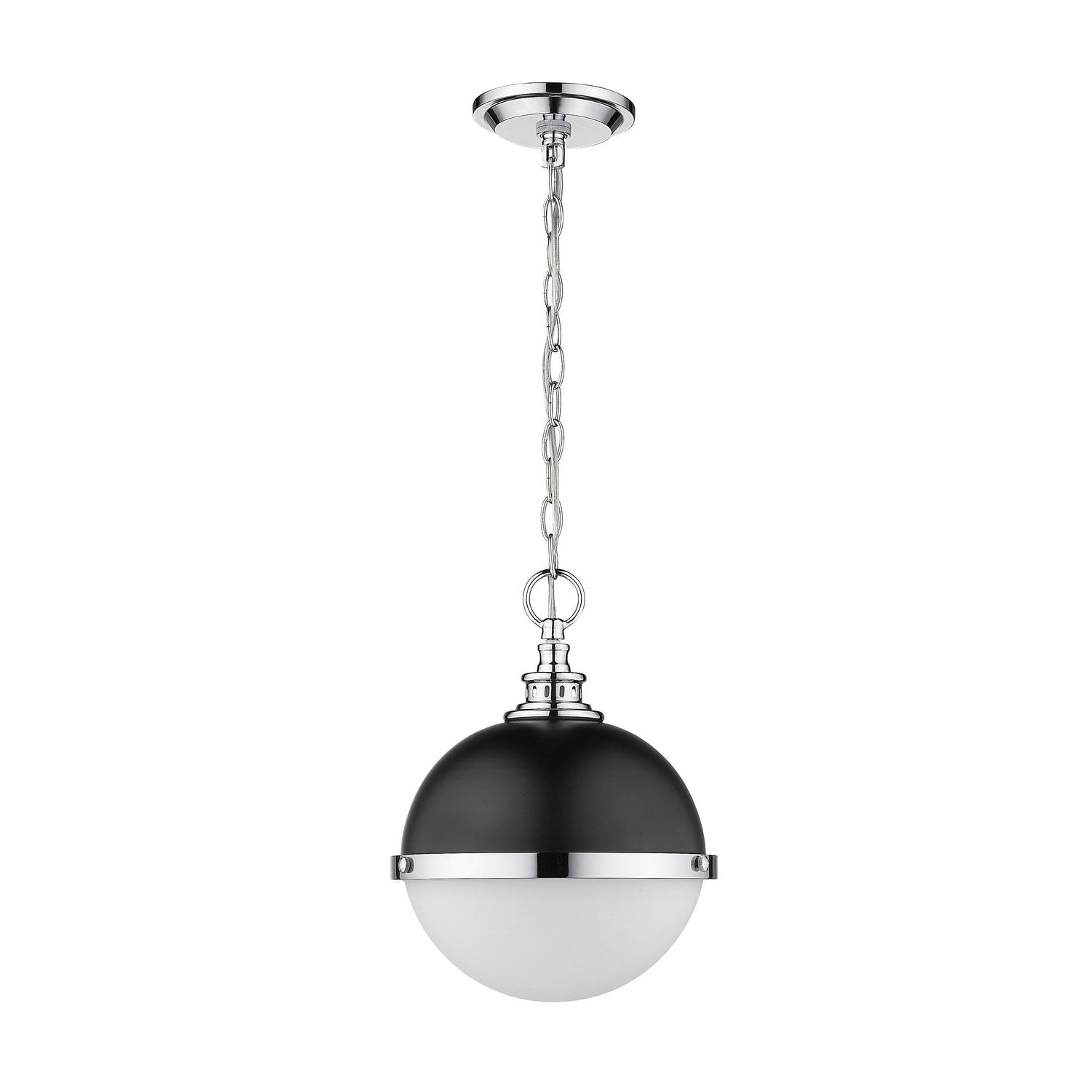 Z-Lite - 619MP-MB-CH - Two Light Pendant - Peyton - Matte Black + Chrome