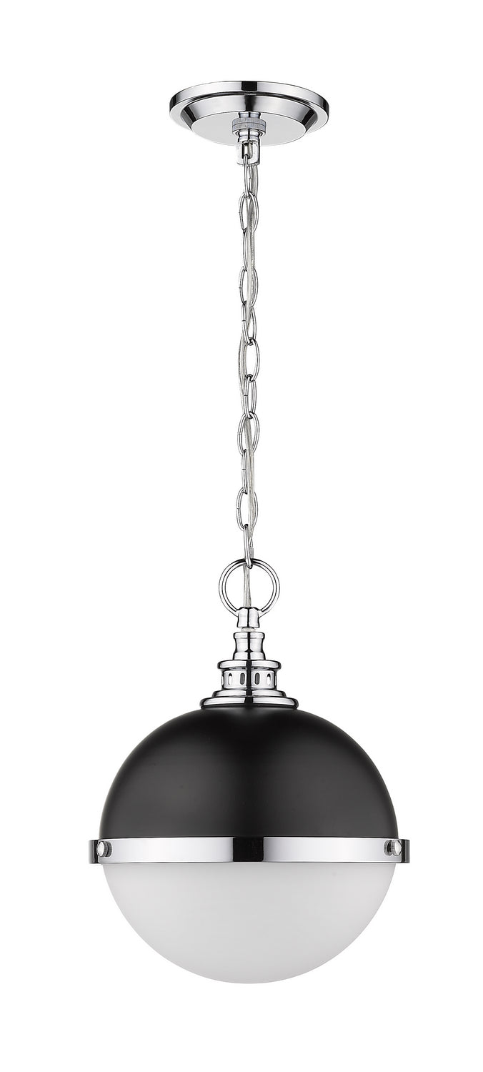 Z-Lite - 619MP-MB-CH - Two Light Pendant - Peyton - Matte Black + Chrome