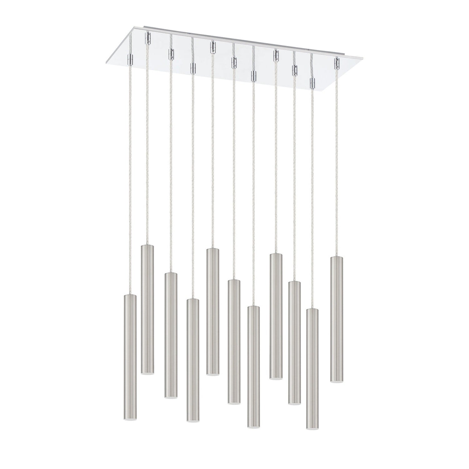 Z-Lite - 917MP12-BN-LED-11LCH - LED Chandelier - Forest - Chrome