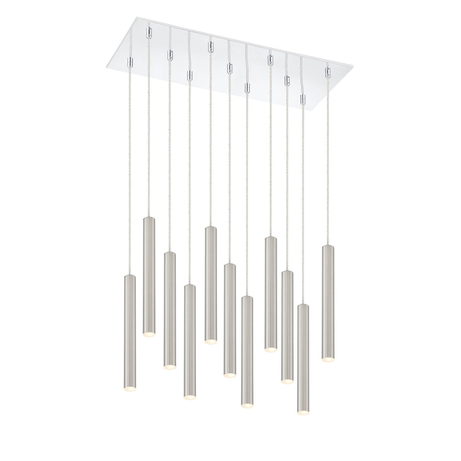 Z-Lite - 917MP12-BN-LED-11LCH - LED Chandelier - Forest - Chrome