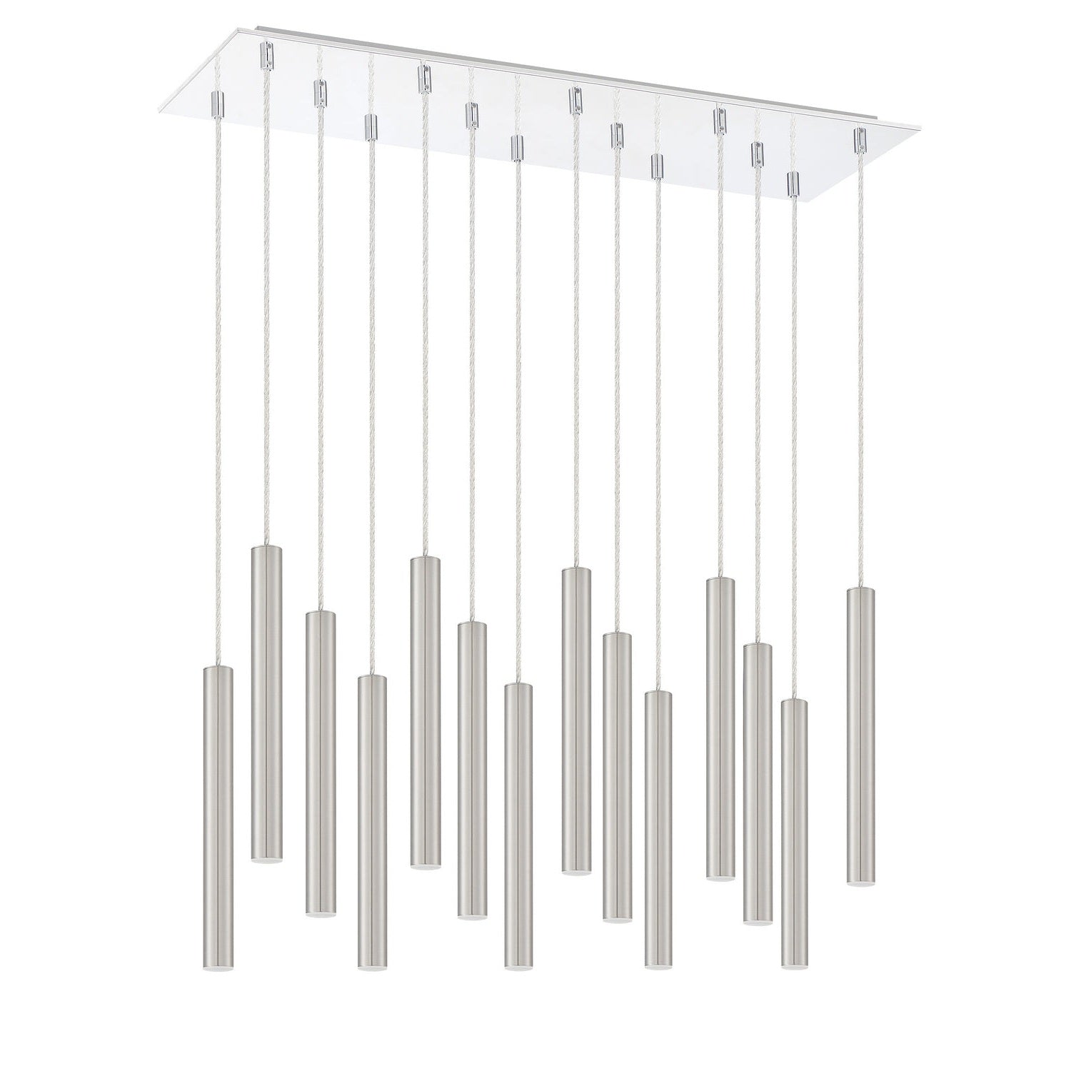 Z-Lite - 917MP12-BN-LED-14LCH - LED Chandelier - Forest - Chrome