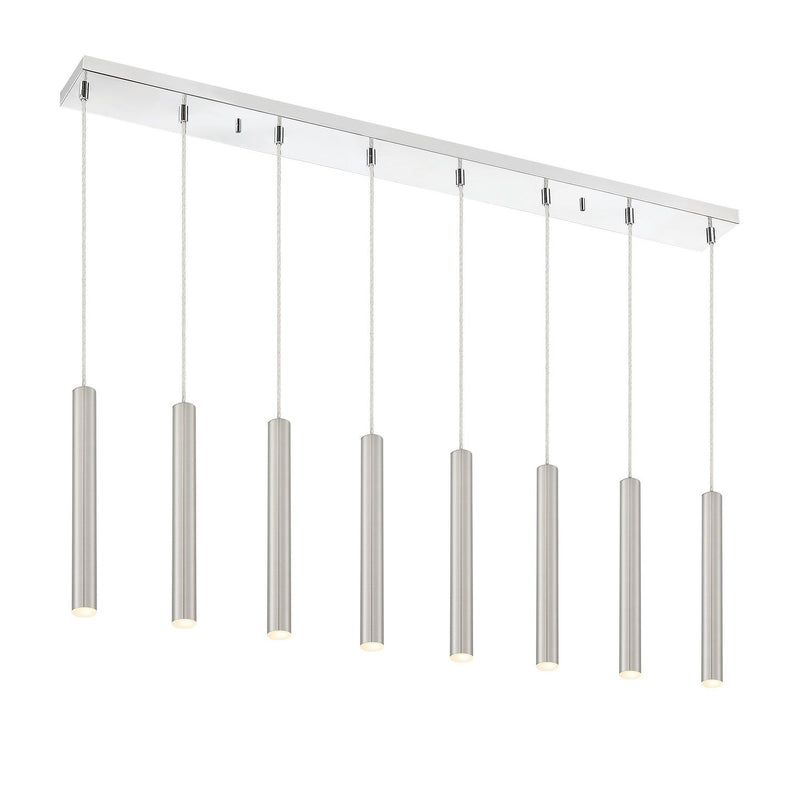 Z-Lite - 917MP12-BN-LED-8LCH - LED Linear Chandelier - Forest - Chrome