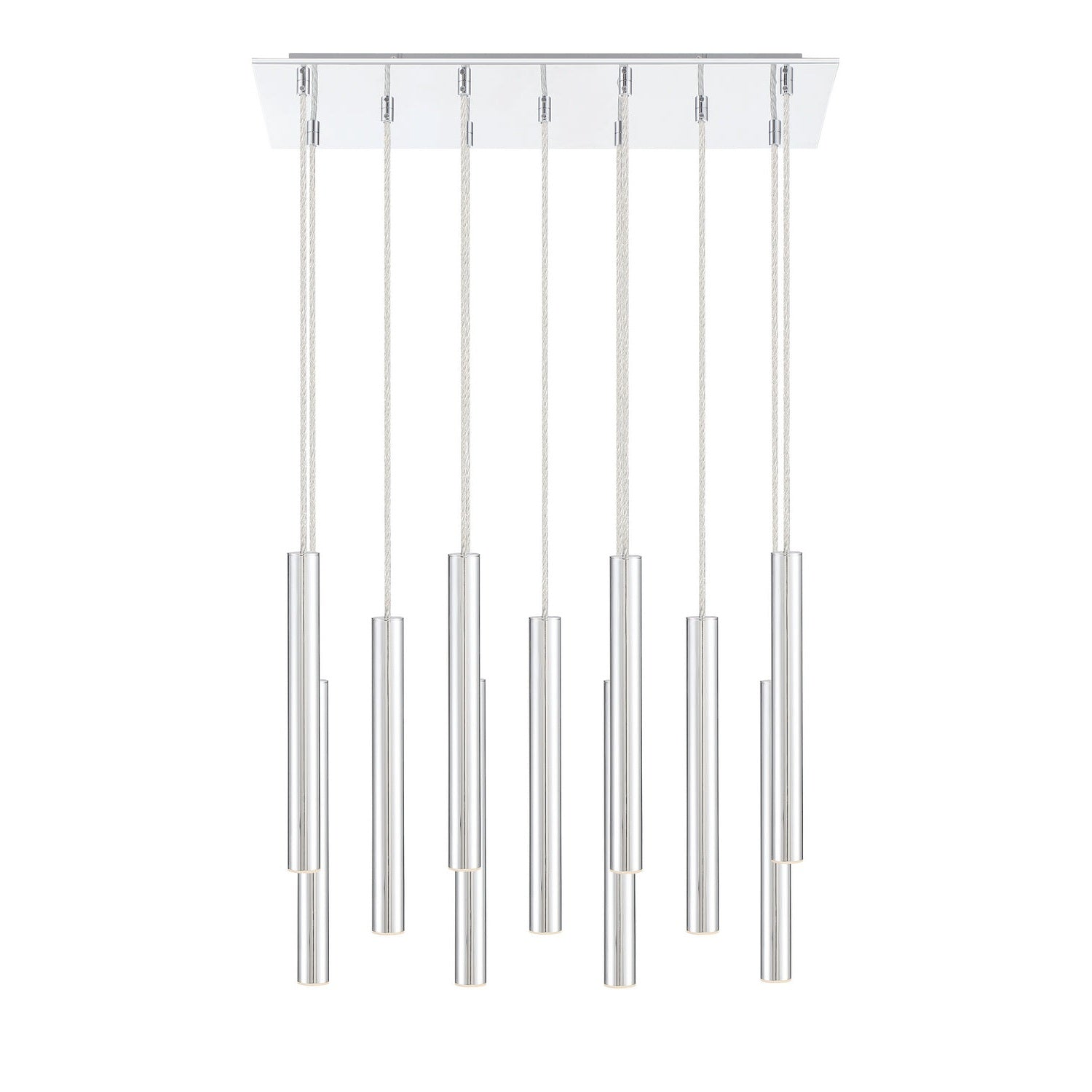 Z-Lite - 917MP12-CH-LED-11LCH - LED Chandelier - Forest - Chrome