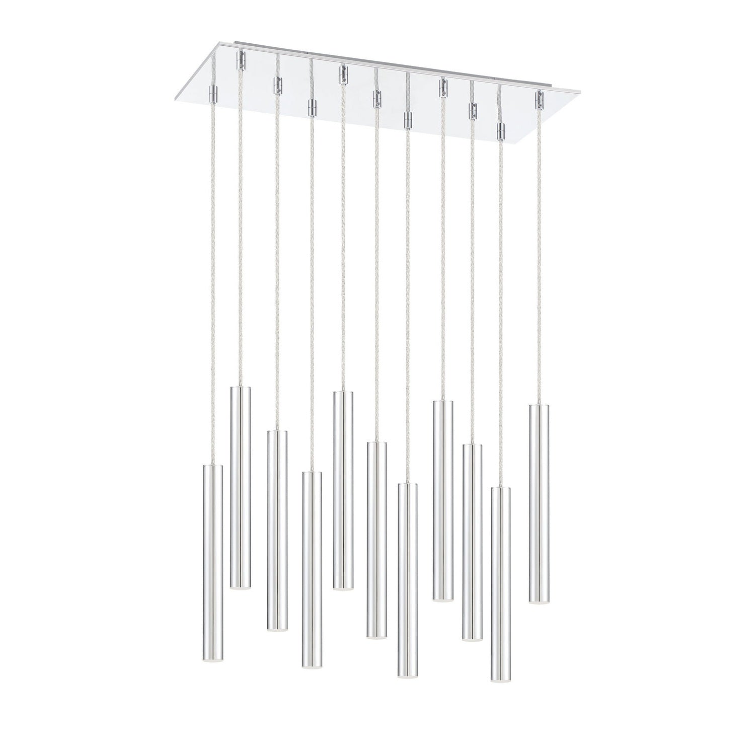 Z-Lite - 917MP12-CH-LED-11LCH - LED Chandelier - Forest - Chrome