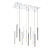 Z-Lite - 917MP12-CH-LED-11LCH - LED Chandelier - Forest - Chrome